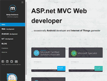 Tablet Screenshot of matijabozicevic.com